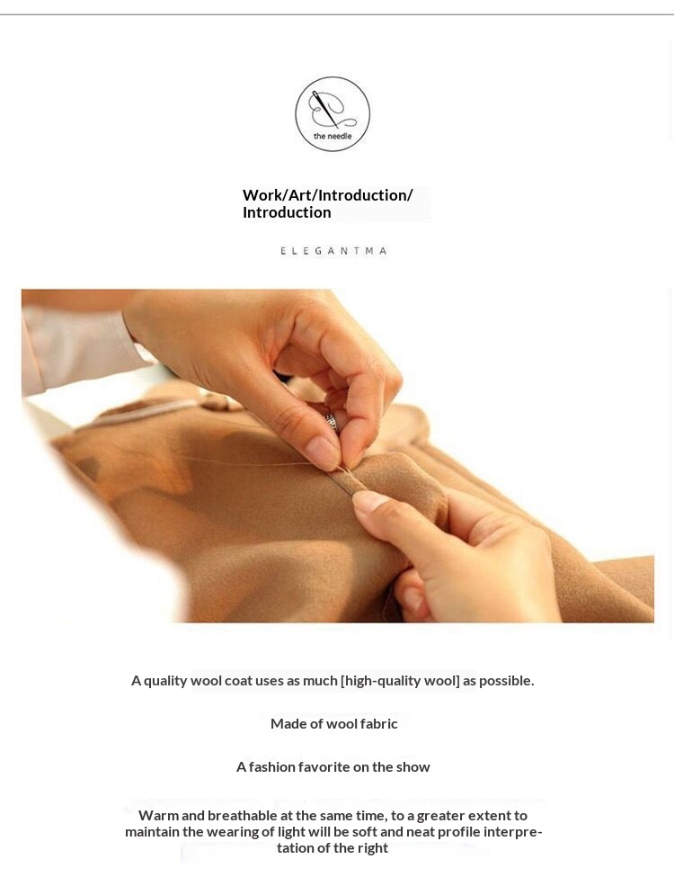 boy Boy Boy Double-Sided Wool Men's Mid-Length Autumn Winter Casual Thickened Suit Woolen Jacket New Style Trench Coat_voghion.com