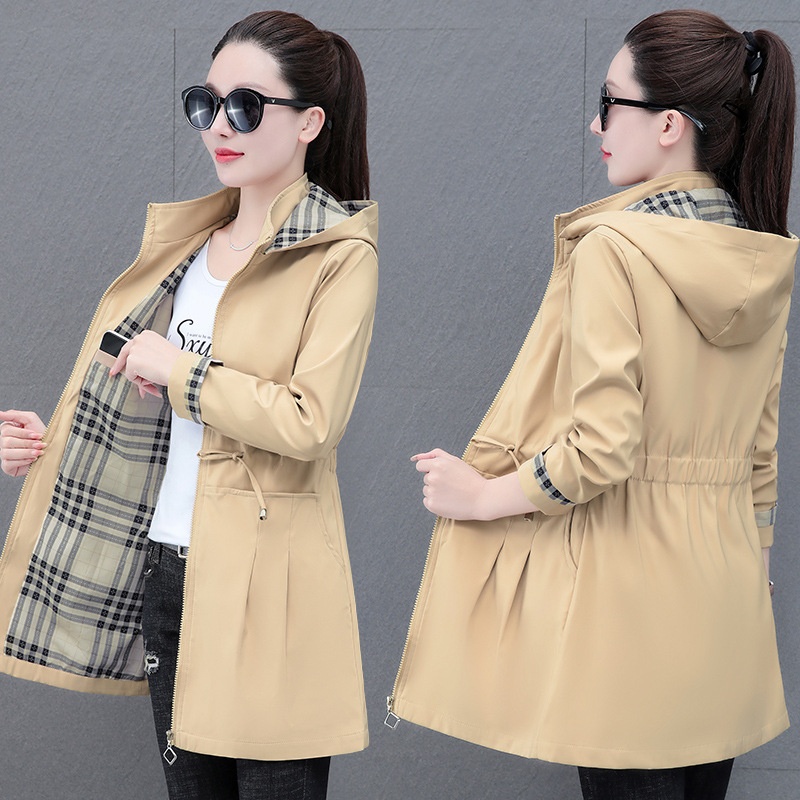 Women's Clothing Women's Clothing Women's Clothing Women's Mid-Length Hooded Detachable Trench Coat For Women, Spring An_voghion.com