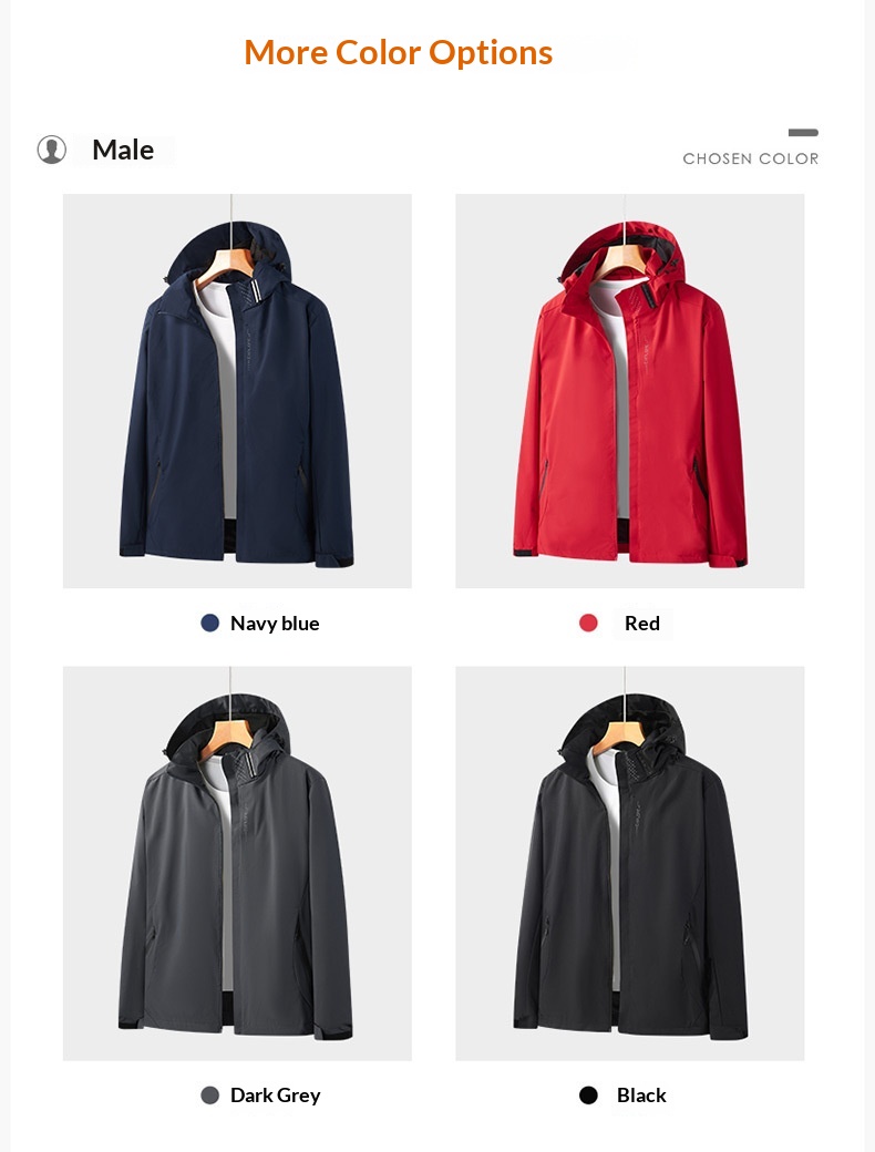 Women's Clothing Couple Style Windproof Waterproof Wear-resistant Outdoor Workwear Jacket Autumn Winter Casual Trench Coat For Men_voghion.com