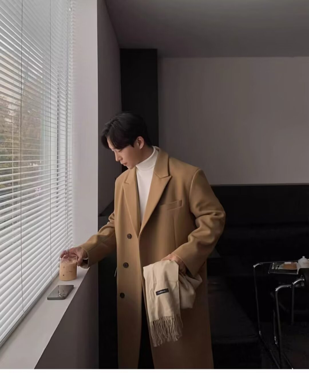 boy Boy Boy Autumn Winter Trench Men's Wool Overcoat Knee-Length Padded Jacket Coat 2024_voghion.com