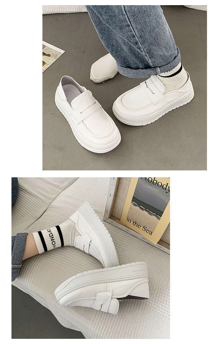 ShoeGlobe Damen-Pflegeschuhe in Weiß, weiche Sohle, beidseitig tragbar, neues Modell Frühjahr/Herbst 2025, bequem für lange Arbeitstage, ideal für medizinische Berufe_voghion.com