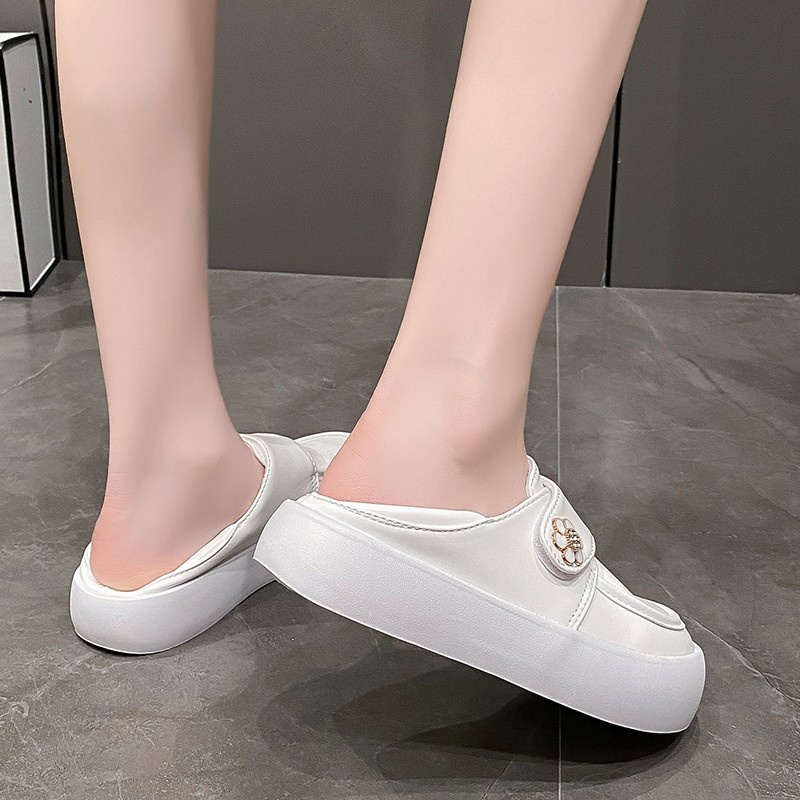 ShoeGlobe Nure da donna, comode e non affaticanti, scarpe da lavoro speciali per ufficio e medicina, bianche, in pelle, primaverili e autunnali_voghion.com