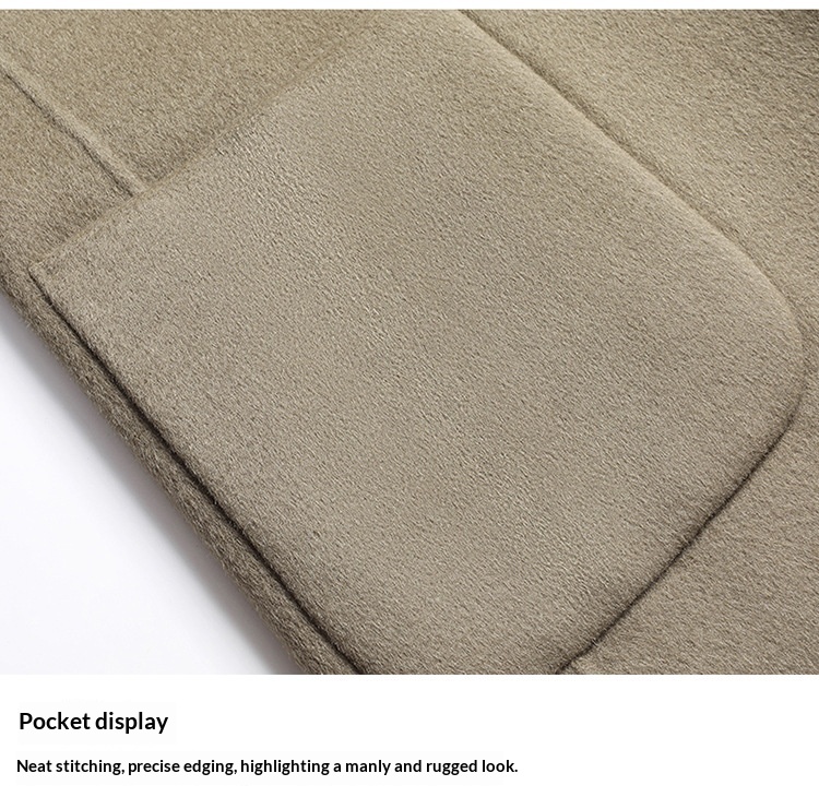 boy Boy Boy High-End 100% Pure Wool Double-Sided Woolen Men's Autumn And Winter New Suit Business Casual Solid Color Jacket_voghion.com