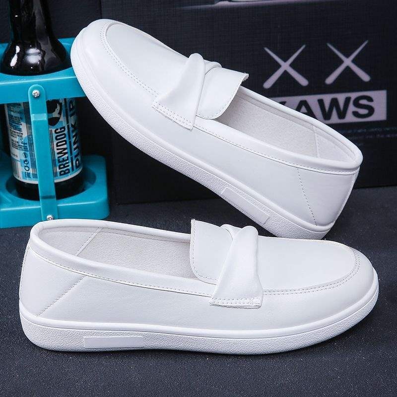 ShoeGlobe ShoeGlobe New Style Nurse For Women, Soft Sole, Breathable, Comfortable, White, Odor-resistant, Non-slip, Flat Medical Shoes_voghion.com