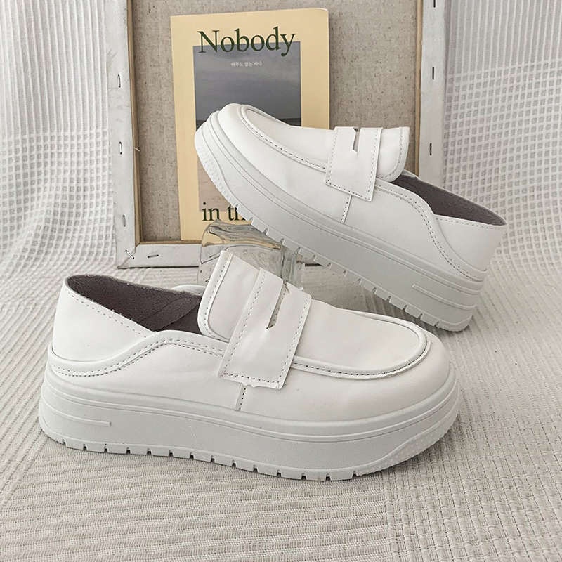 ShoeGlobe Damen-Pflegeschuhe in Weiß, weiche Sohle, beidseitig tragbar, neues Modell Frühjahr/Herbst 2025, bequem für lange Arbeitstage, ideal für medizinische Berufe_voghion.com