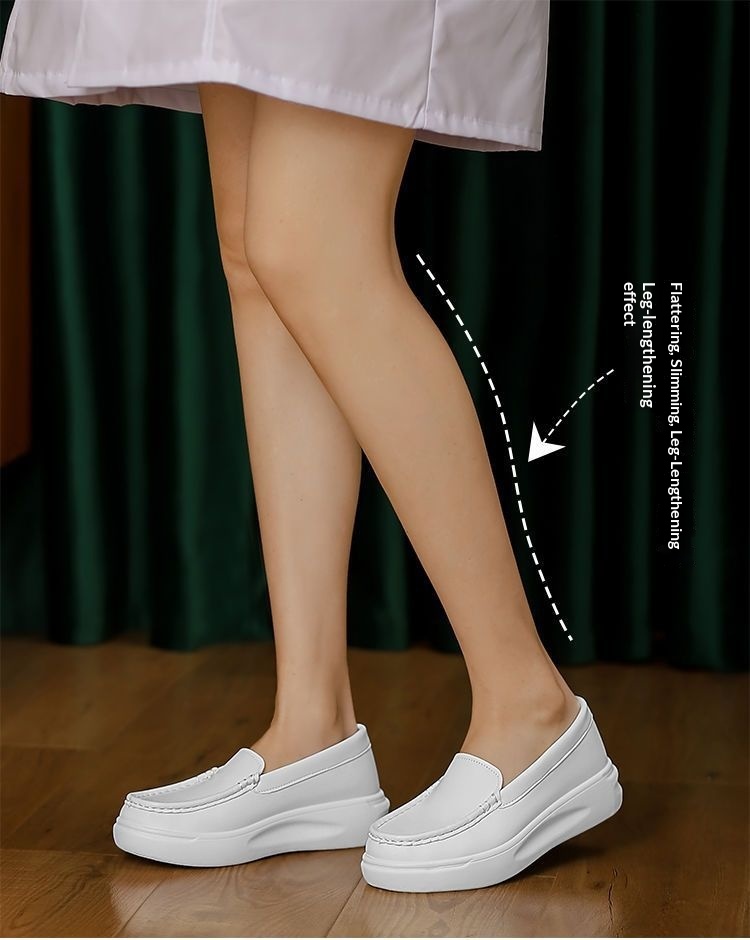 ShoeGlobe Scarpe da infermiera da donna, suola morbida, traspiranti, leggere, per allenamento, primavera, autunno, bianche, comode, piatte, da lavoro e da ufficio medico_voghion.com