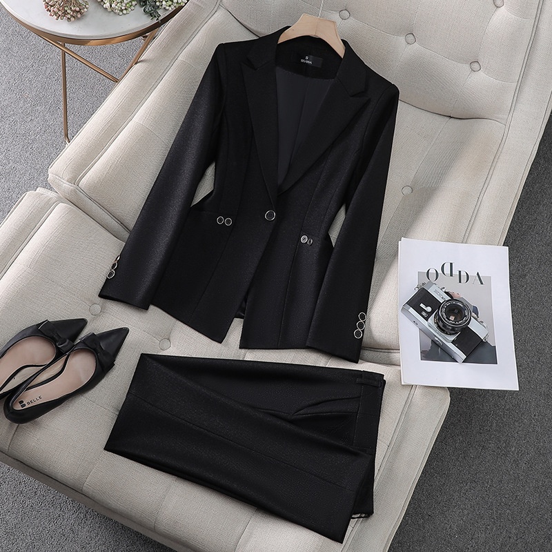 ChicShe European And American Cross-Border Hot-Selling Commuter Foreign Trade Women's Suit Jacket Professional Pants_voghion.com