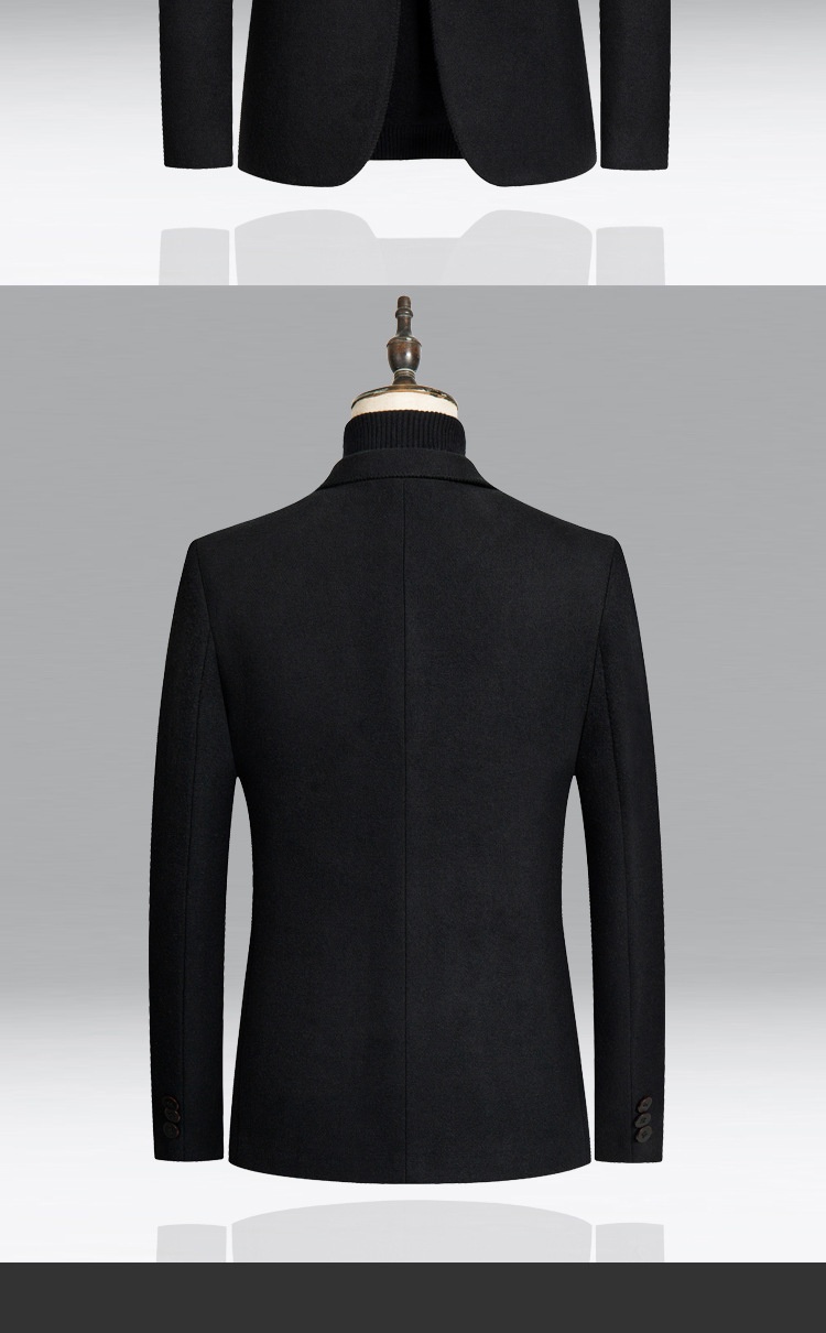 boy Boy Boy 2025 Herbst/Winter Neuer Herren-Wollblazer Business Casual Jacke Einzelanzug Herren_voghion.com