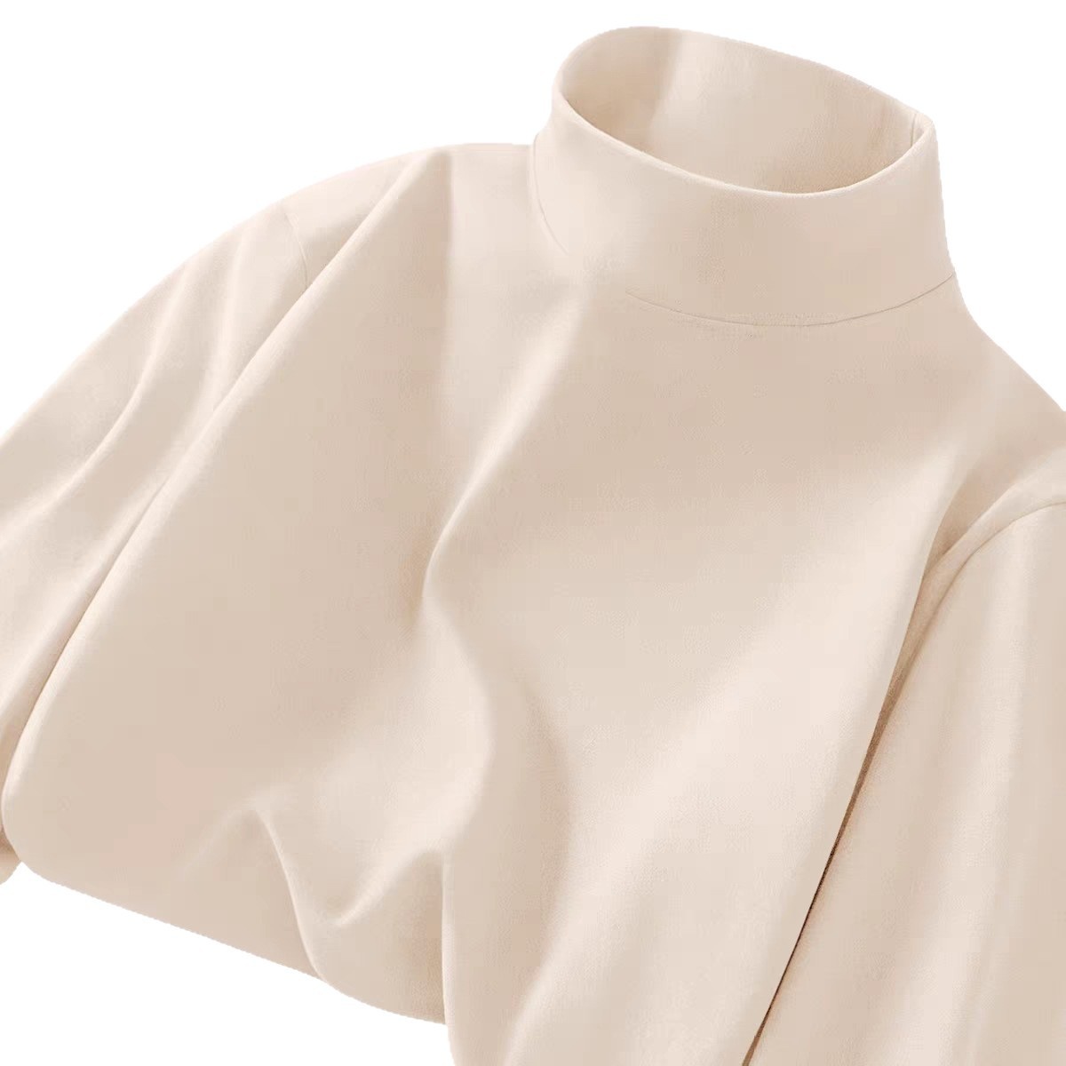 boy Boy Boy De Rong Base Shirt For Men, Autumn Winter Coat, Suit Inner Layer, Solid Color T-Shirt, Mature And Stable Men's Fashion,_voghion.com