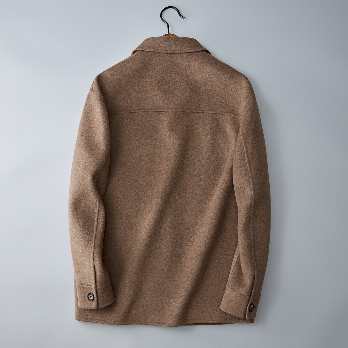 boy Boy Boy Men's Wool European Station 2024 Autumn Winter New Double-Sided Woolen Coat Casual Trendy Brand Jacket For Men_voghion.com