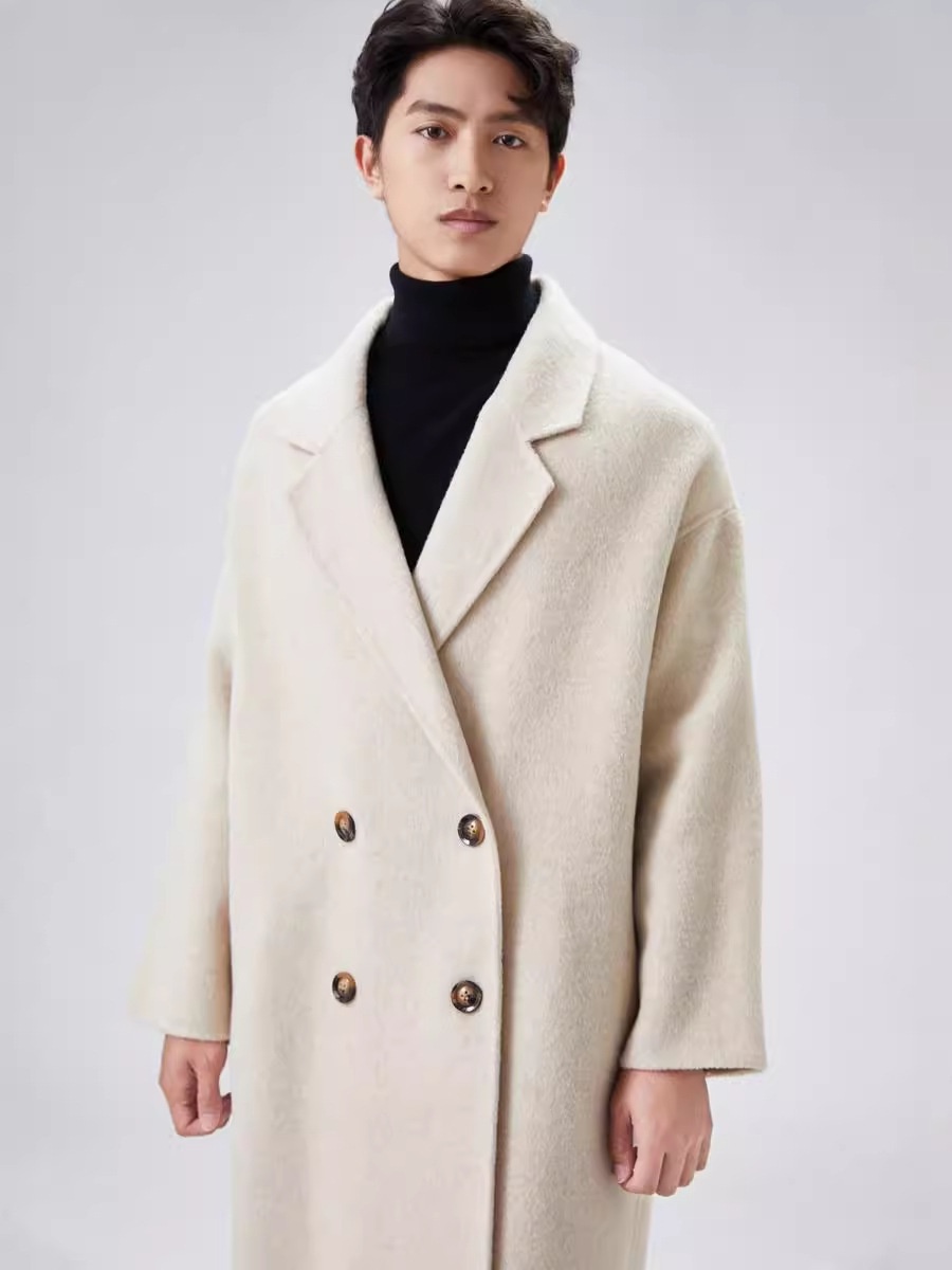 boy Boy Boy 2025 Autumn Winter Men's Coat 20% Alpaca 80% Wool British Style Loose Jacket MRT2110_voghion.com