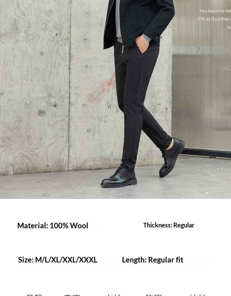 boy Boy Boy 2021 New Winter Coat Men's Turn-Down Collar Short Middle-Aged Double-Sided Wool Jacket_voghion.com