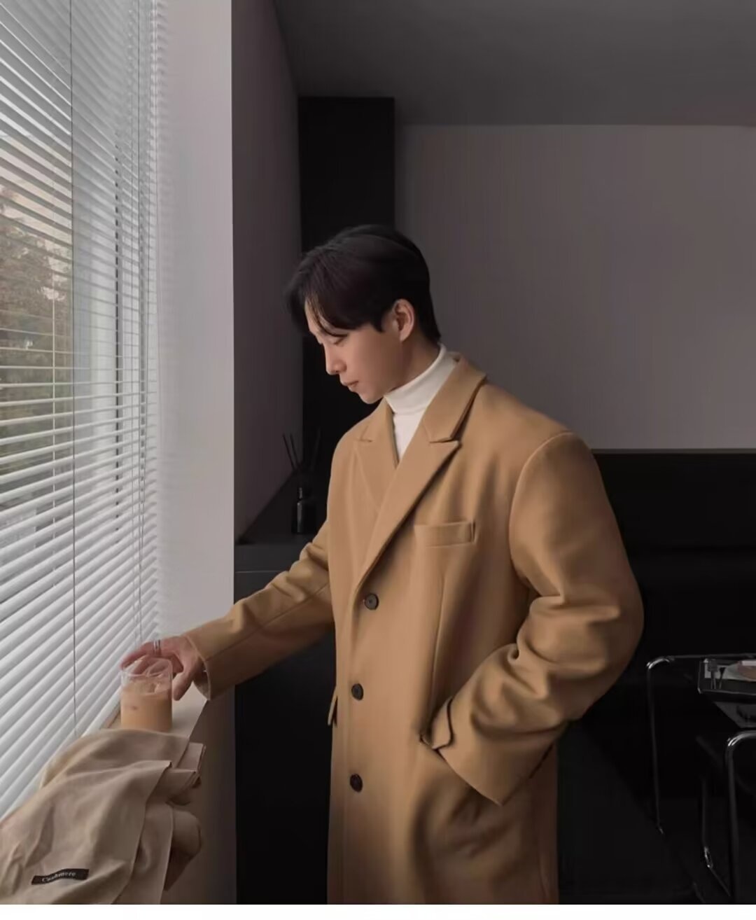 boy Boy Boy Autumn Winter Trench Men's Wool Overcoat Knee-Length Padded Jacket Coat 2024_voghion.com