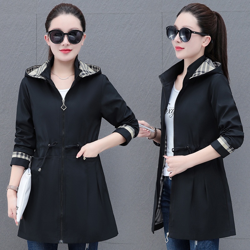 Women's Clothing Women's Clothing Women's Clothing Women's Mid-Length Hooded Detachable Trench Coat For Women, Spring An_voghion.com