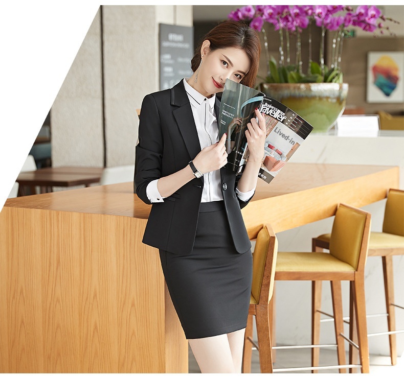 ChicShe Suit Set For Spring, Autumn, Winter Seasons, Elegant Goddess Professional Wear, Plus Size Small Blazer, Formal Workwear,_voghion.com