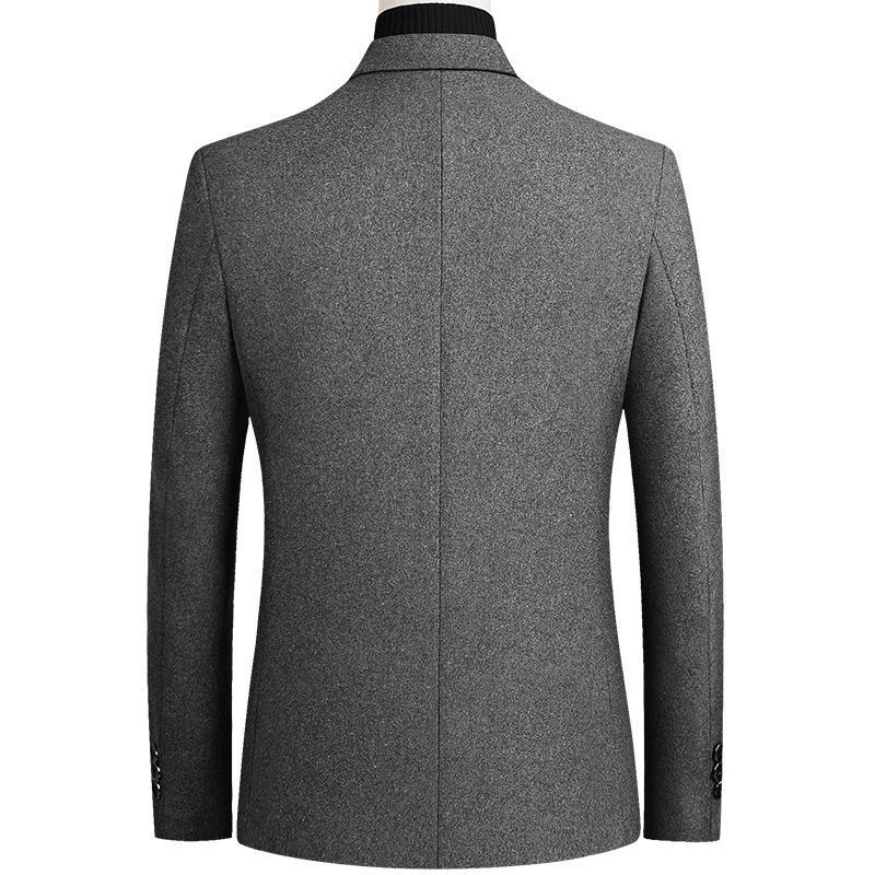 boy Boy Boy 2025 Herbst/Winter Neuer Herren-Wollblazer Business Casual Jacke Einzelanzug Herren_voghion.com