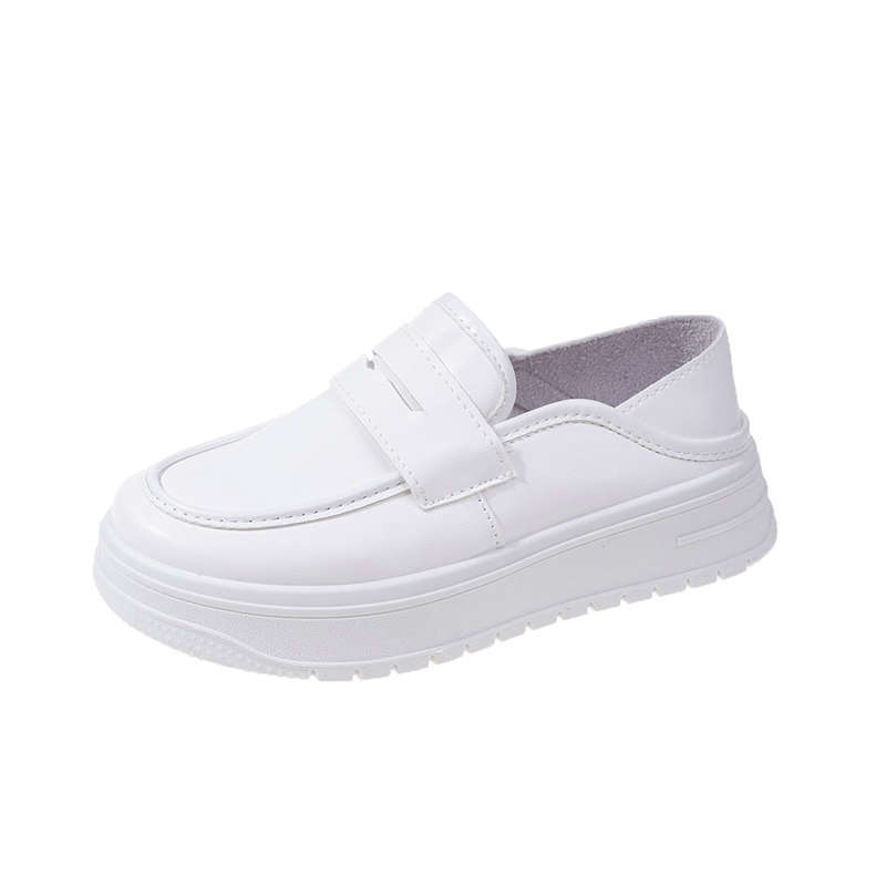 ShoeGlobe Damen-Pflegeschuhe in Weiß, weiche Sohle, beidseitig tragbar, neues Modell Frühjahr/Herbst 2025, bequem für lange Arbeitstage, ideal für medizinische Berufe_voghion.com