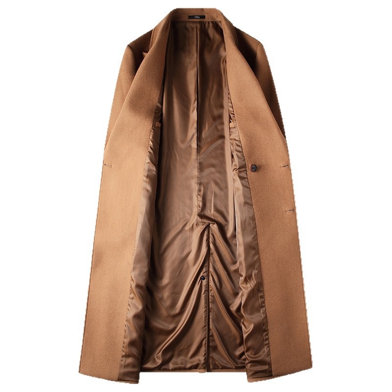 boy Boy Boy Men's Autumn Winter Long Over-the-Knee Double-Breasted Wool Trench Coat For Young And Middle-Aged Business Casual Warm_voghion.com