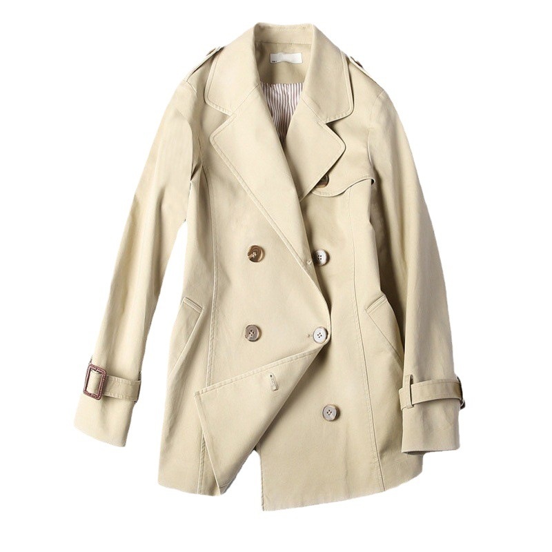 Women's Clothing Women's Clothing Women's Clothing Women's Clothing Quality Japanese Style New Trench Coat Short Versati_voghion.com