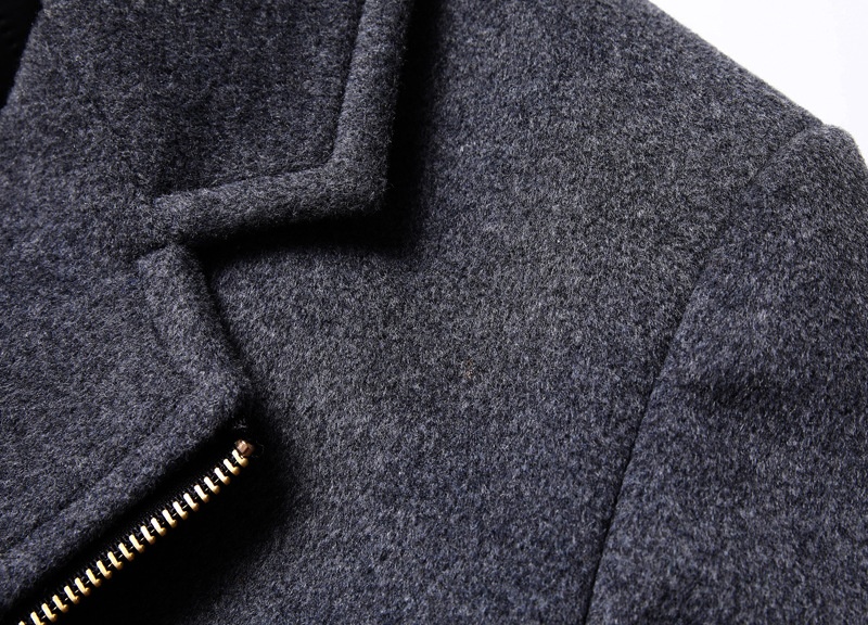 boy Boy Boy 2024 New Autumn Winter Wool Coat Mid-Length Thickened Zipper Fashion Jacket Men's Cross-Border Exclusive_voghion.com