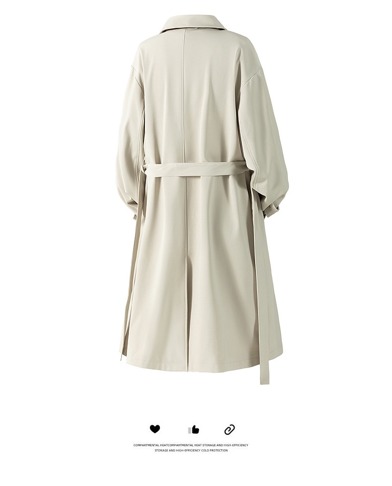 Women's Clothing Women's Clothing Women's Clothing Women's Clothing Spring And Autumn Khaki Trench Coat For Men, Mid-Len_voghion.com