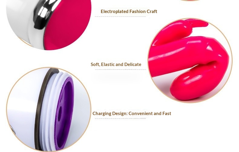 Eros Lab Dual Vibration G-Spot Vibrator Rabbit AV Massager Female Masturbator Vibrating Dildo Adult Sex Toys Wholesale_voghion.com