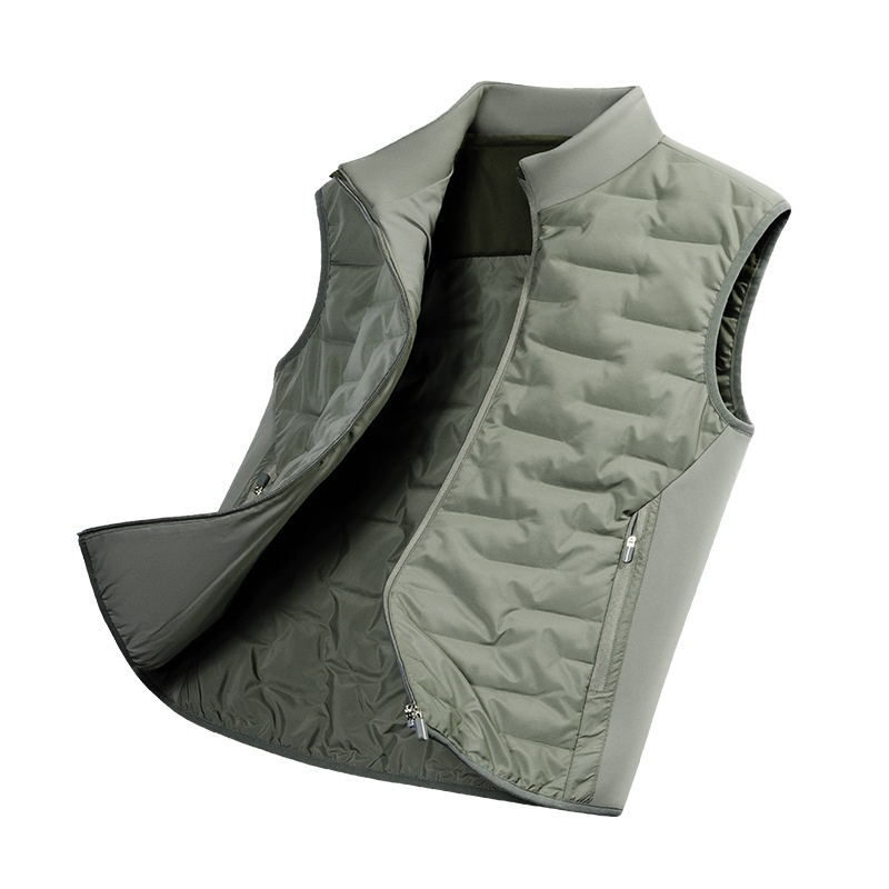 boy Warm Thickened Top Vest Sports Outdoor Lightweight Down Jacket Men's Winter_voghion.com
