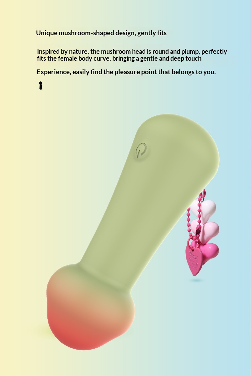 Eros Lab inseribile a forma di fungo piccolo vibratore AV dispositivo femminile giocattolo per adulti stimolazione sessuale uso_voghion.com