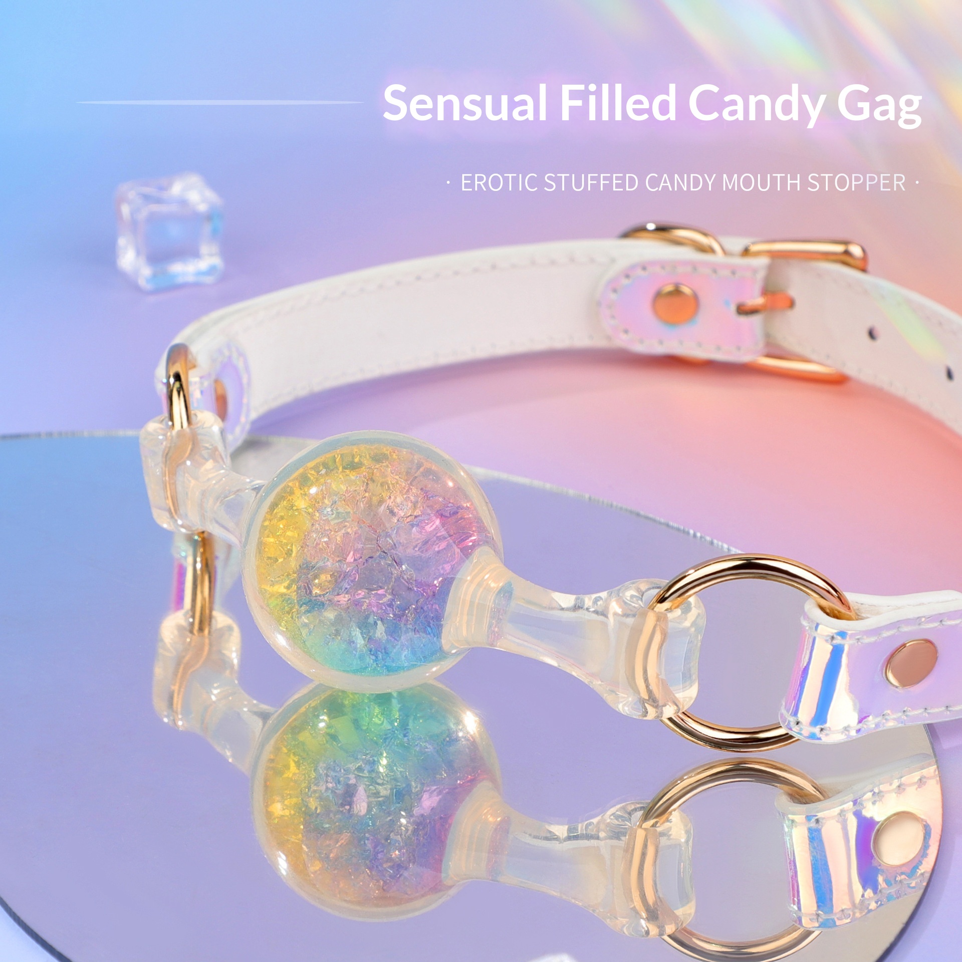 Eros Lab Platinum Silicone Aurora Ball SM Props Training Mouth Plug Tools Binding And Torture Female Sex Toys_voghion.com