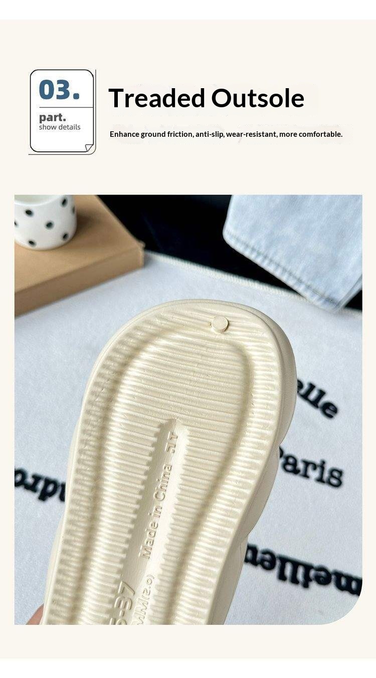 ShoeGlobe ShoeGlobe Waterproof Slippers Winter 2025 New Fleece-Lined Warm Non-Slip Nurse Cotton Shoes For Women_voghion.com