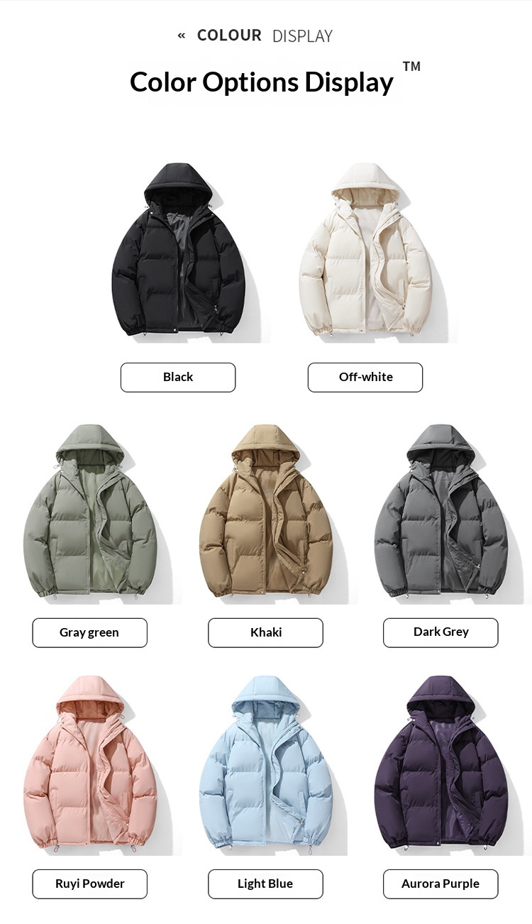boy Live Hot-Selling Down For Men Winter New Hong Kong Style Loose Plus Size Cotton Coat Hooded Puffer Jacket_voghion.com