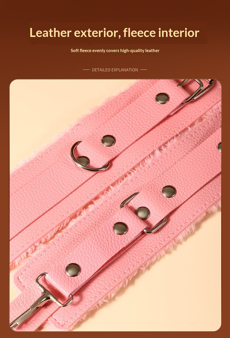 Eros Lab Enjoy Love Beauty Erotic SM Props Bondage Prodotti per adulti Coppie Gioco intimo Flirt Giocattoli Morsetti per capezzoli Manette_voghion.com