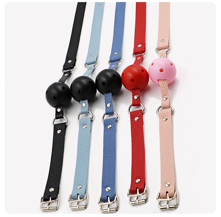 Eros Lab All'ingrosso Coppia Adulto Erotico Alternativo Bondage Letto Sesso SM Palla Silicone Bocca Gag Puntelli Maschio Femmina Giocattoli_voghion.com