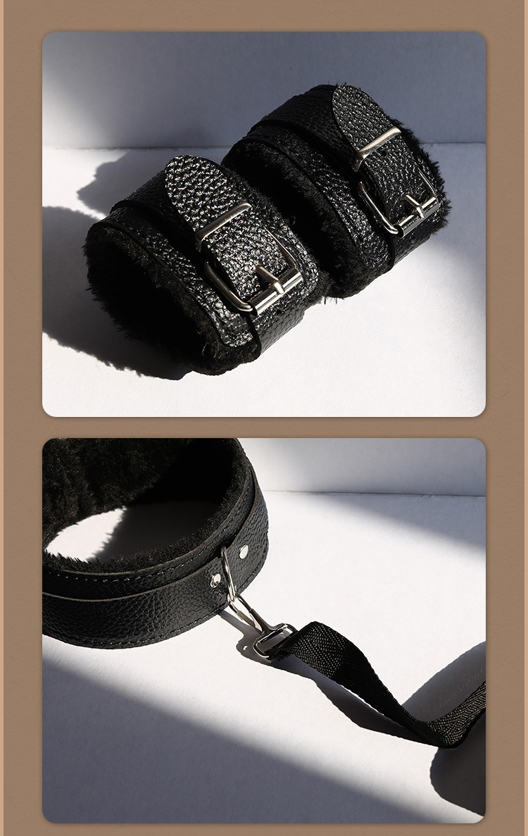 Serie de sexo Eros Lab SM: Esposas de bondage misteriosas para coqueteo entre hombres y mujeres, esposas para pies, juguetes, productos para adultos_voghion.com