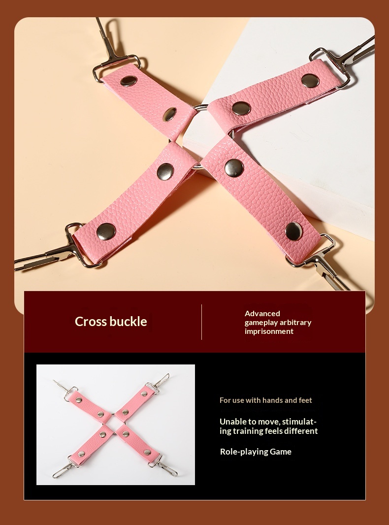 Eros Lab Enjoy Love Beauty Erotic SM Props Bondage Prodotti per adulti Coppie Gioco intimo Flirt Giocattoli Morsetti per capezzoli Manette_voghion.com