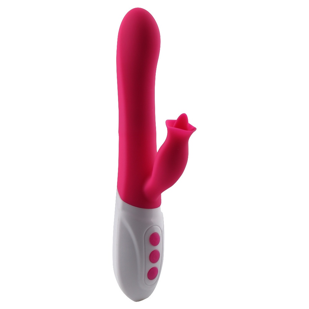 Eros Lab Wholesale AV Electric Tongue Licking Insertion Stick Silicone Vibrator Adult Masturbator Female Sex Toys_voghion.com