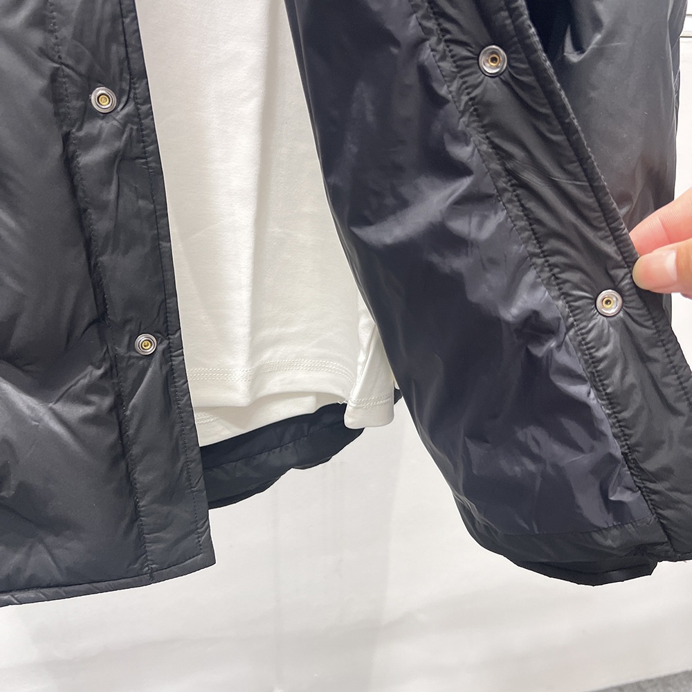 boy 2024 New Cold-Proof Shirt Wheat Ear Pattern Splicing Small Turn-Down Collar Thin Trendy Men's Down Jacket Coat_voghion.com