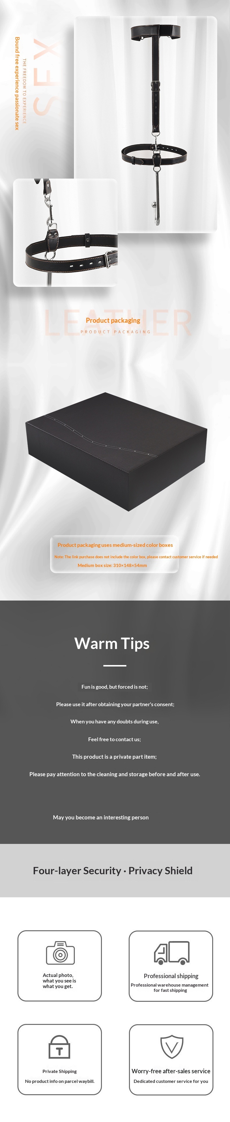 Ensemble de crochet anal sexy Eros Lab : accessoires alternatifs, collier de contention, bâillon, menottes, punition, entraînement, jouets sexuels pour adultes_voghion.com