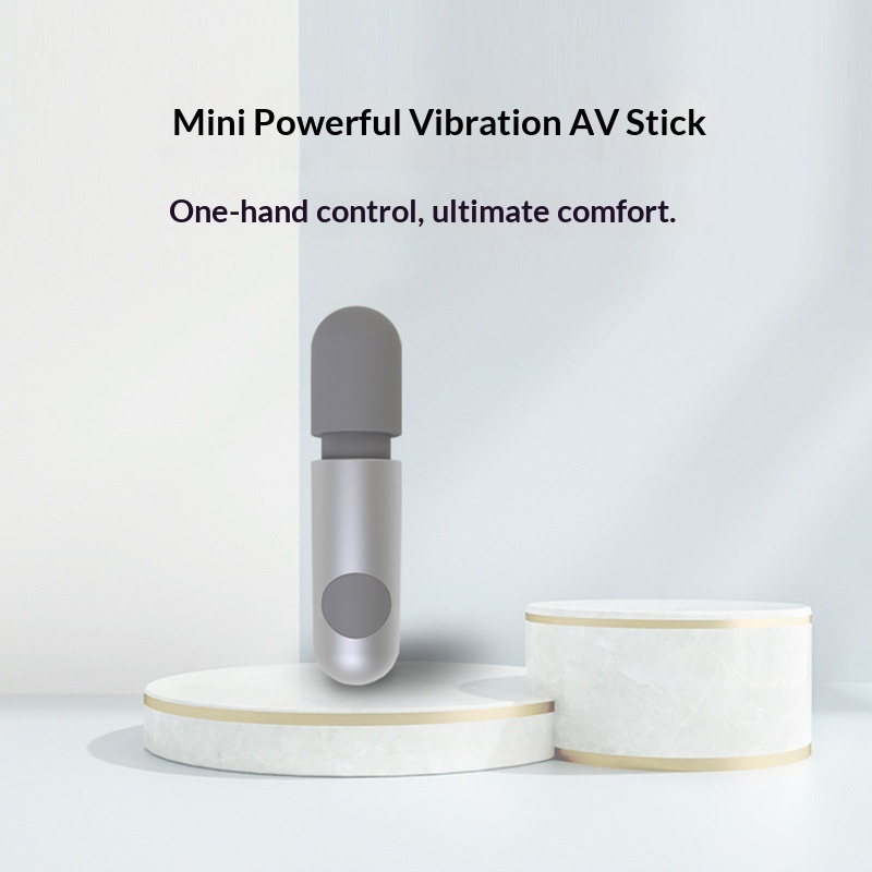Eros Lab Masturbation AV Massage Insert Thickened Female Adult Products Erotic Fun Toys Mini Strong Vibration Stick_voghion.com