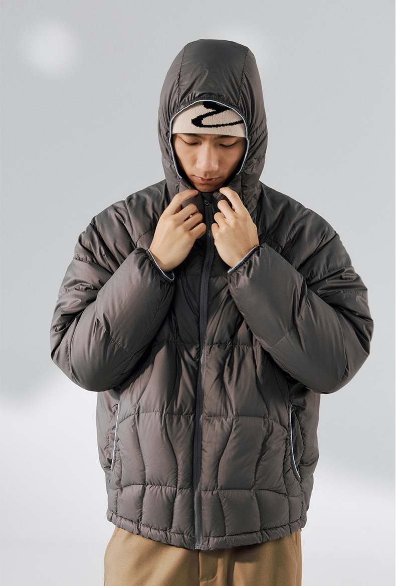 boy Jie Zhan Men's Clothing|Dandelion Lightweight Hooded 25 Winter New 90 Packable Down Jacket For Men_voghion.com