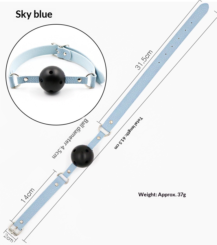 Eros Lab All'ingrosso Coppia Adulto Erotico Alternativo Bondage Letto Sesso SM Palla Silicone Bocca Gag Puntelli Maschio Femmina Giocattoli_voghion.com