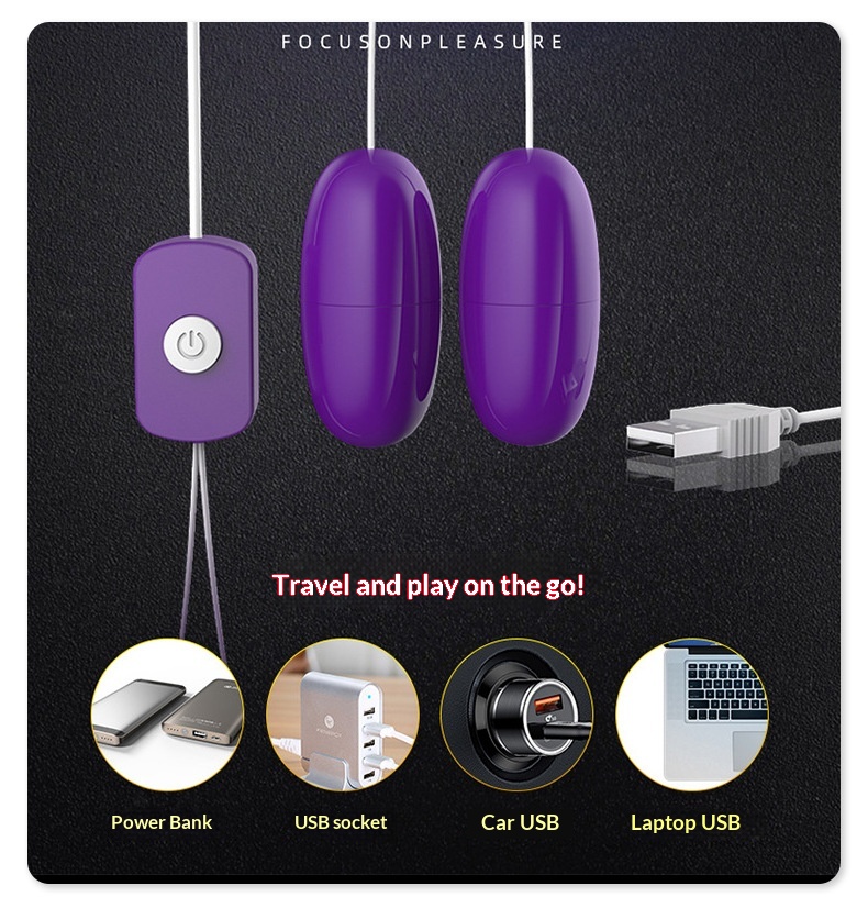 Eros Lab Sexy Adult Products Wearable Remote Control Strong Vibration Double Mini Female Masturbator Vibrator Sex Toy_voghion.com