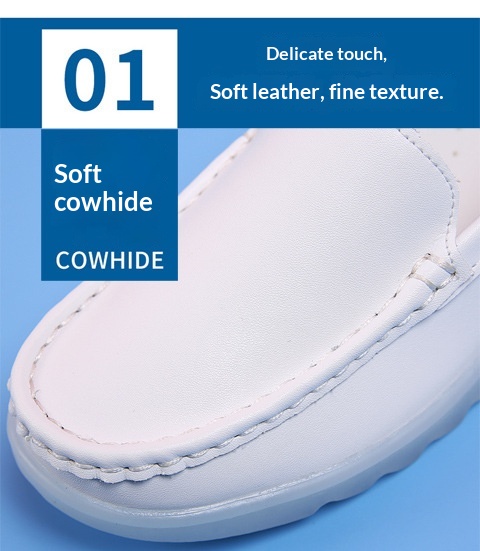 ShoeGlobe Damen-Krankenschwesterschuhe im neuen Stil, weiche Sohle, atmungsaktiv, bequem, rutschfest, medizinische Schuhe, flach, hohl, weiße Sommerschuhe für_voghion.com