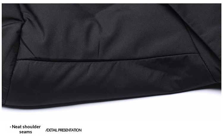 boy Detachable Scarf Suit Collar Down Jacket Men's Warm Winter Slim Fit Casual Simple Solid Color Youth Korean Version_voghion.com