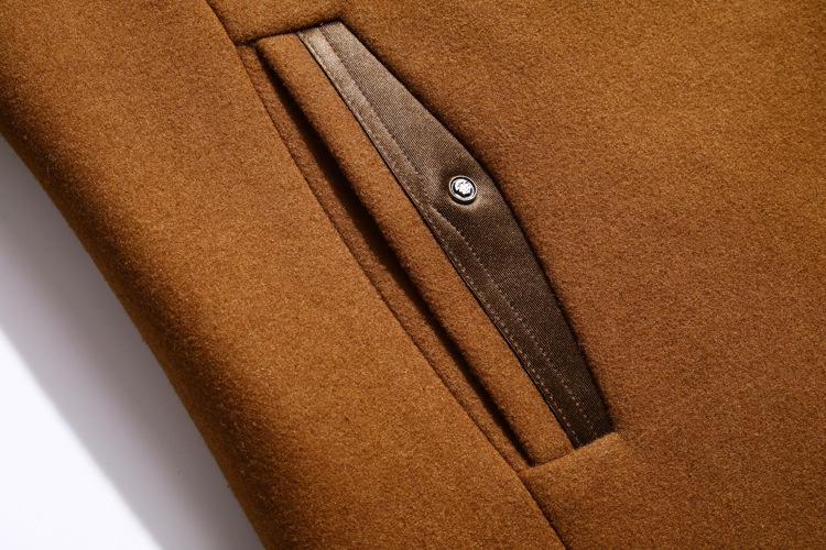 boy Boy 2022 Cross-Border Autumn Winter Thickened Woolen Coat Scarf Collar Jacket Men's Clothing Top_voghion.com