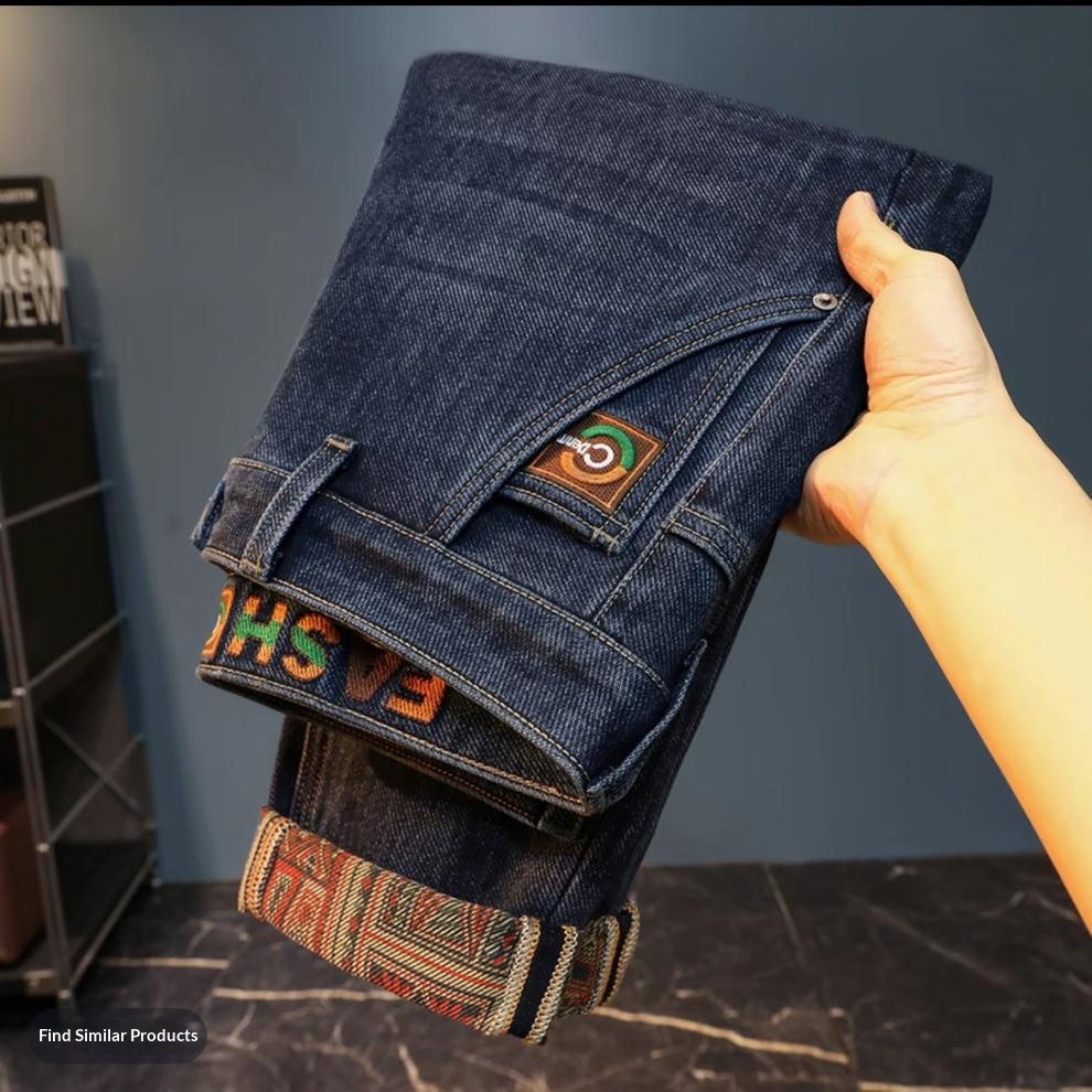 Boy Boy [Fleece gevoerd] 718 Hot-selling herenjeans Gedetailleerde afbeeldingen Updaten Op voorraad Neem contact op met de winkel_voghion.com