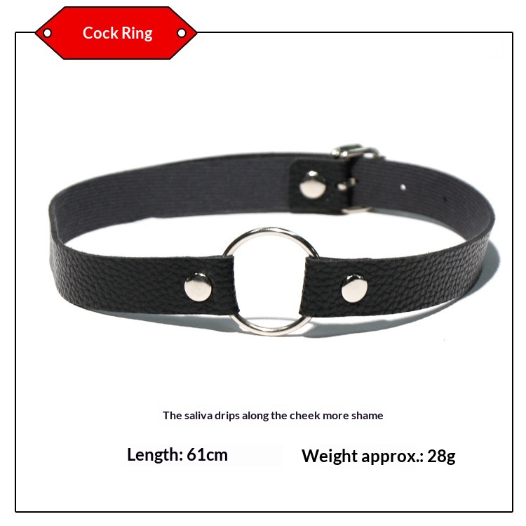 Eros Lab SM Bondage Set Bestrafungsrequisiten Nippelklemmen Handschellen Halsband Augenbinde Federstab Mund Sexspielzeug für Erwachsene_voghion.com