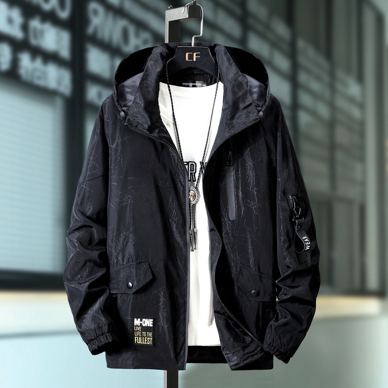 2024 Women's Clothing Plus Men's Jacket Extra Large Size Mid-Length Spring Autumn Trench With Hood Loose Fit Oversized Coat_voghion.com