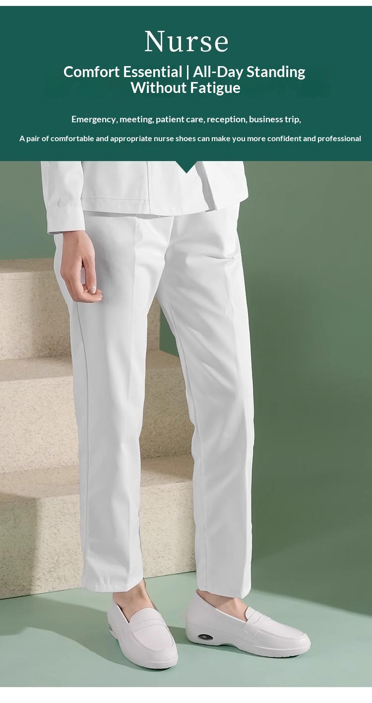 ShoeGlobe Damen-Krankenschwesterschuhe, weiche Sohle, atmungsaktiv, bequem, rutschfest, speziell für Krankenhäuser, geruchshemmend, zum Hineinschlüpfen, für medizinische Zwecke_voghion.com