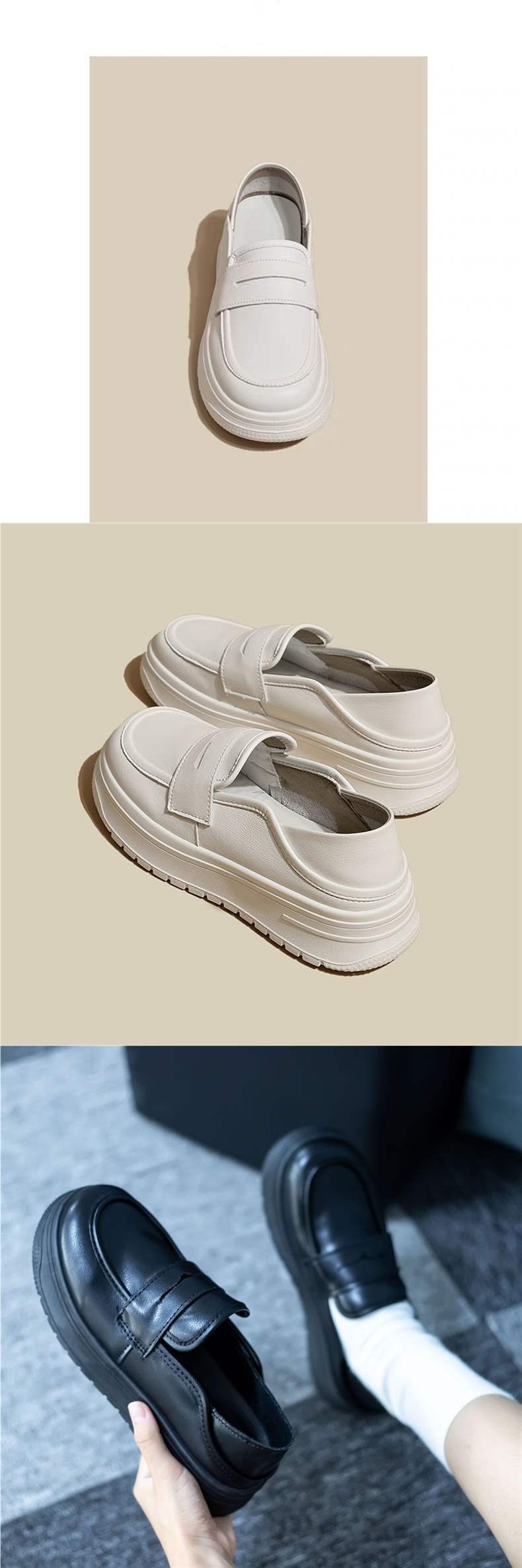 ShoeGlobe Damen-Pflegeschuhe, rutschfest, atmungsaktiv, bequeme, flache Slipper, weiche, weiße medizinische Schuhe_voghion.com